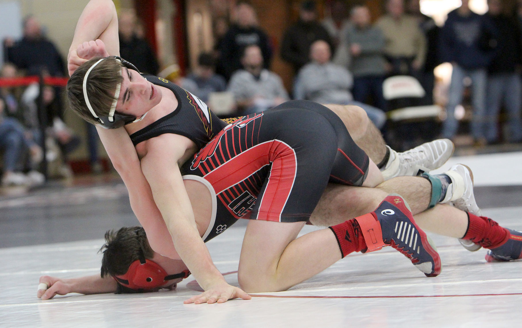 Division 1 wrestling regional at Chippewa Falls 2-9-19